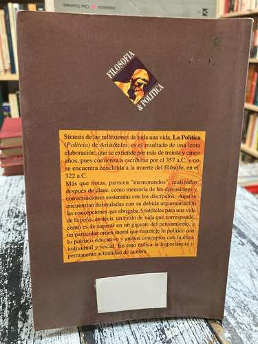 La Política - Aristóteles De Estagira
