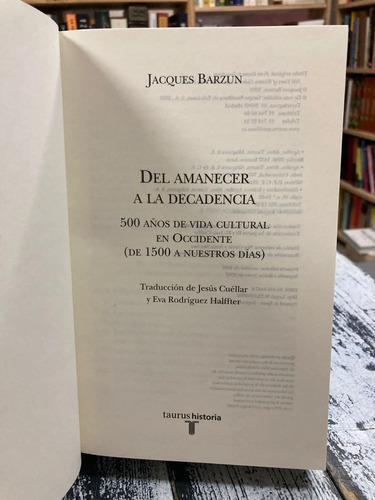 producto_639279808901319904_1 Del Amanecer A La Decadencia - Jacques Barzun
