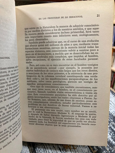 En Las Fronteras De Lo Irracional - Jacques A. Mauduit