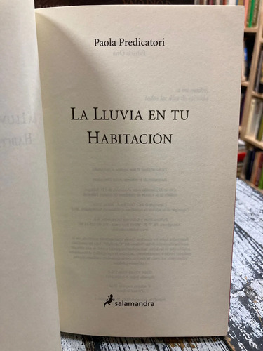 producto_639279809853212564_1 La Lluvia En Tu Habitación - Paola Predicatori