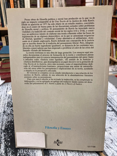 Justicia Como Equidad - John Rawls