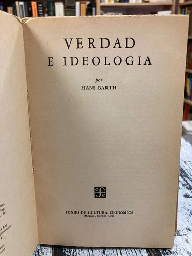producto_639279810576016272_1 Verdad E Ideología - Hans Barth