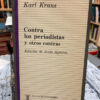 producto_639279811163493469_0 Contra Los Periodistas Y Otros Contras - Karl Kraus