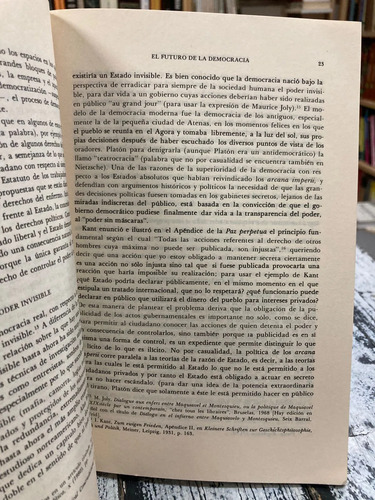 El Futuro De La Democracia - Norberto Bobbio