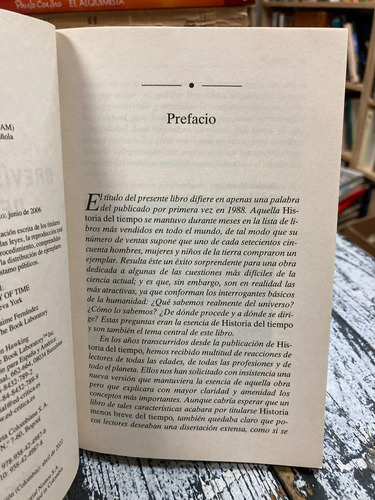 Brevisima Historia Del Tiempo - Stephen Hawking