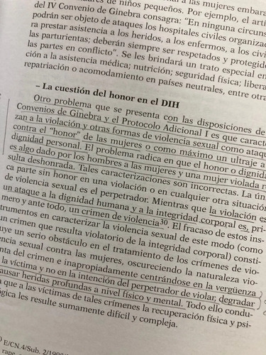 Conflictos Armados Y Violencia Sexual Contra Las Mujeres