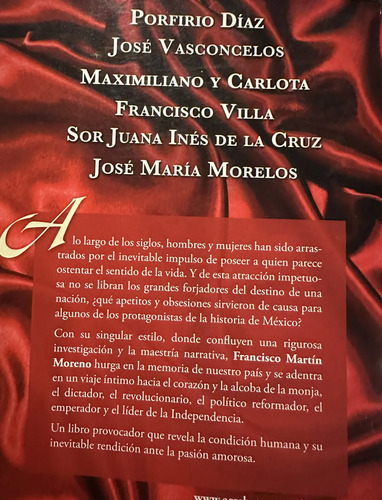 Arrebatos Carnales Francisco Martín Moreno