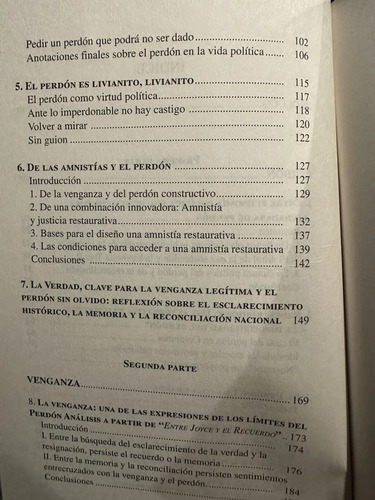 Venganza O Perdón Un Camino Hacia La Reconciliación