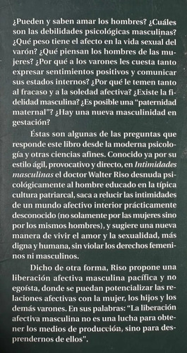 Intimidades Masculinas Walter Riso
