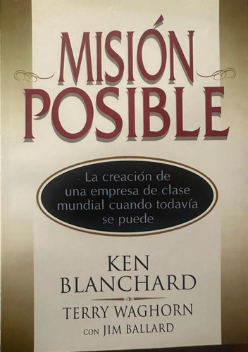 Mision Imposible Ken Blanchard