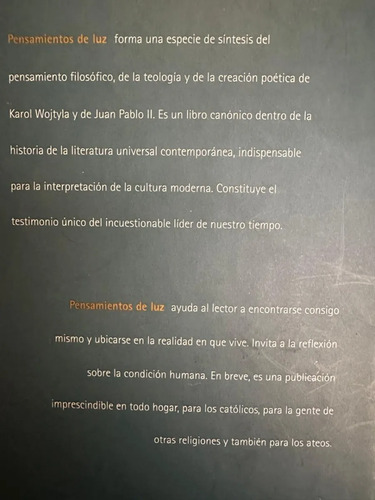 Pensamientos De Luz Juan Pablo Ii