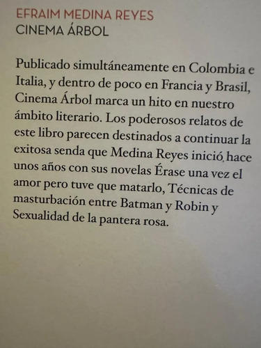 Cinema Árbol Efraim Medina Reyes