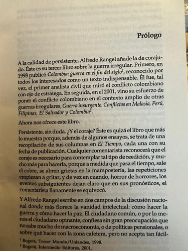 Guerreros Y Políticos Alfredo Rangel