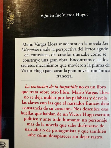 La Tentación De Lo Imposible Mario Vargas Llosa
