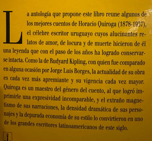 Los Desterrados Y Otros Cuentos De La Selva -horacio Quiroga