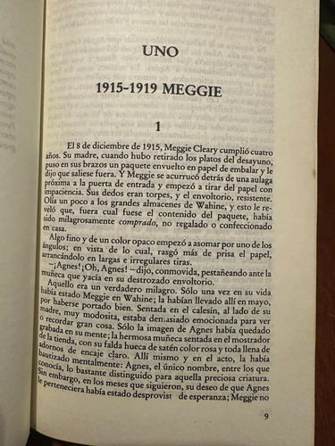 El Pájaro Espinoso - Colleen Mccullough