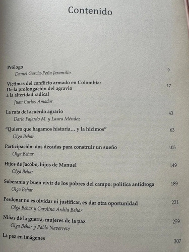 La Paz No Se Rinde Olga Behar