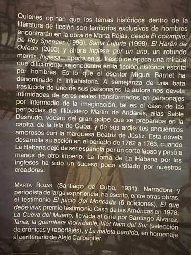 Inglesa Por Un Año Marta Rojas