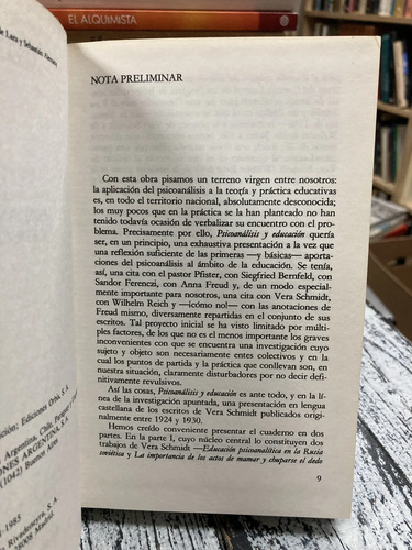 Libro Psicoanálisis Y Educación,wilhelm Reich