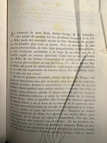 Maestros Alemanes Iii - Rainer María Rilke