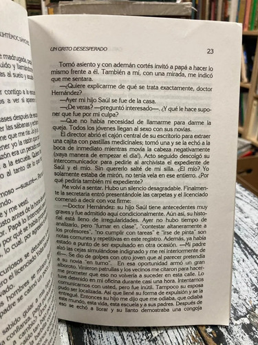 Un Grito Desesperado  Carlos Cuauhtémoc Sanchéz