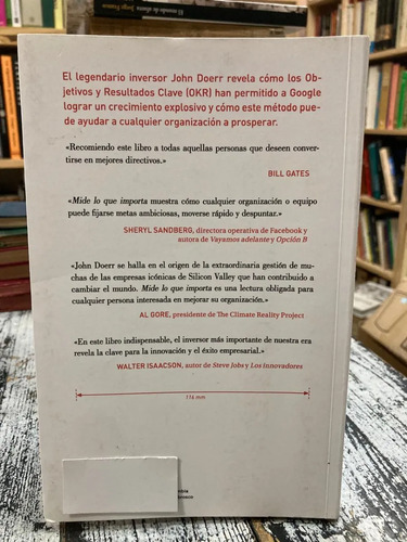 Mide Lo Que Importa John Doerr