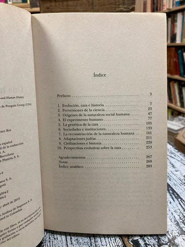 Una Herencia Incómoda Nicholas Wade