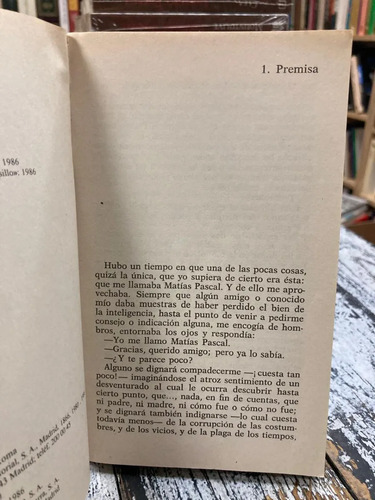 El Difunto Matias Pascal Ruigi Pirandello