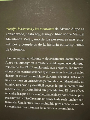 Tirofijo Los Suelos Y Las Montañas - Arturo Alape