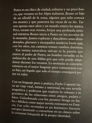 producto_639279827873146574_1 Las Ochos Montañas - Paolo Cognettti