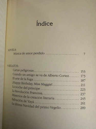 Música De Amor Perdido Y 9 Relatos - Marcos Denevi