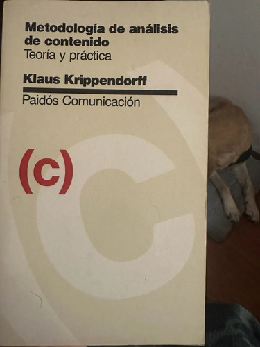 producto_639279828835081787_0 Metodología Del Análisis - Klaus Krippendorff