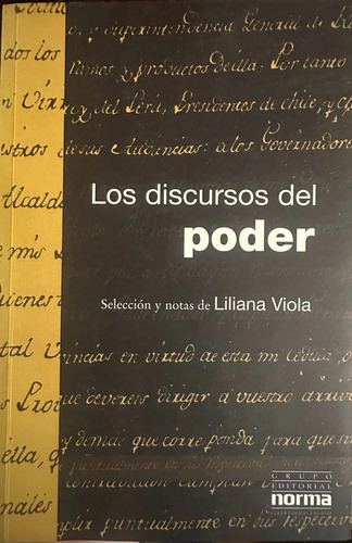producto_639279829008506936_0 Los Discursos Del Poder - Liliana Viola