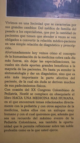 Hacia Una Medicina Más Humana Leal Quevedo