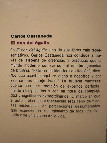 Del Don Del Águila Carlos Castañeda