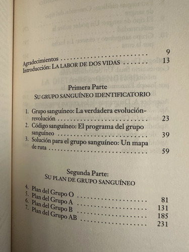 Los Grupos Sanguíneos Peter J Dadamo Libro