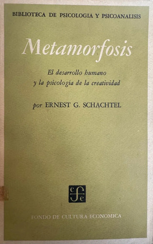Metamorfosis Ernest Schachtel