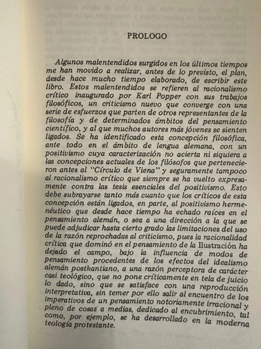 Tratado Sobre La Crítica Hans Albert