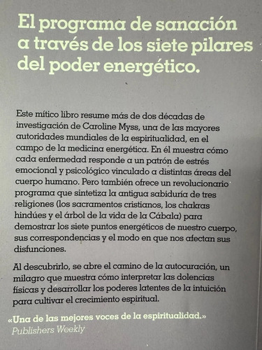 Anatomía Del Espíritu Caroline Myss