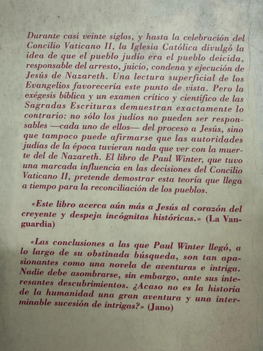El Proceso A Jesús - Paul Winter