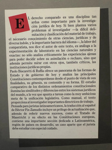 Derecho Constitucional Comparado - Biscaretti Di Ruffía