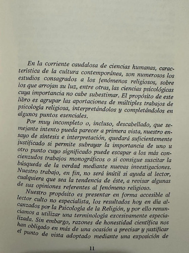 Psicología Religiosa - Antoine Vergote