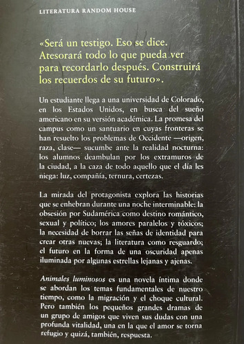Animales Luminosos - Jeremías Gamboa