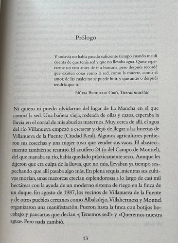 La Sed - Virginia Mendoza