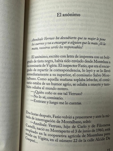 Un Mes Con Montalbano De Andrea Camilleri