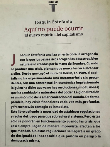 Aquí No Puede Ocurrir - Joaquín Estefanía