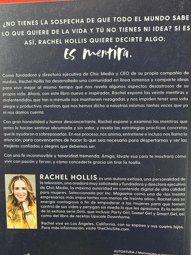 Amiga, Lavate Esa Cara - Rachel Hollis