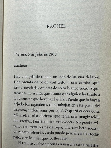 La Chica Del Tren - Paula Hawkins