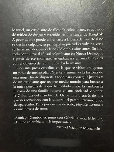 Plegarias Nocturnas - Santiago Gamboa