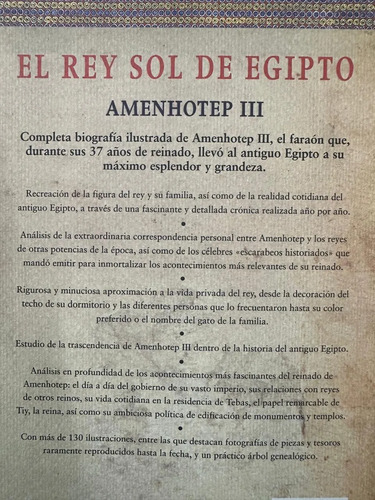 El Rey Sol De Egipto - Joann Fletcher
